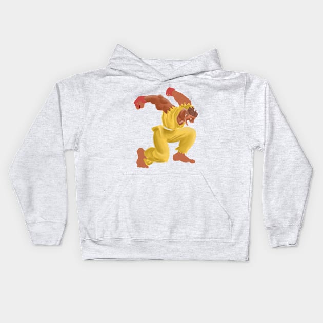 The most charismatic brazilian fighter Kids Hoodie by Super-TS